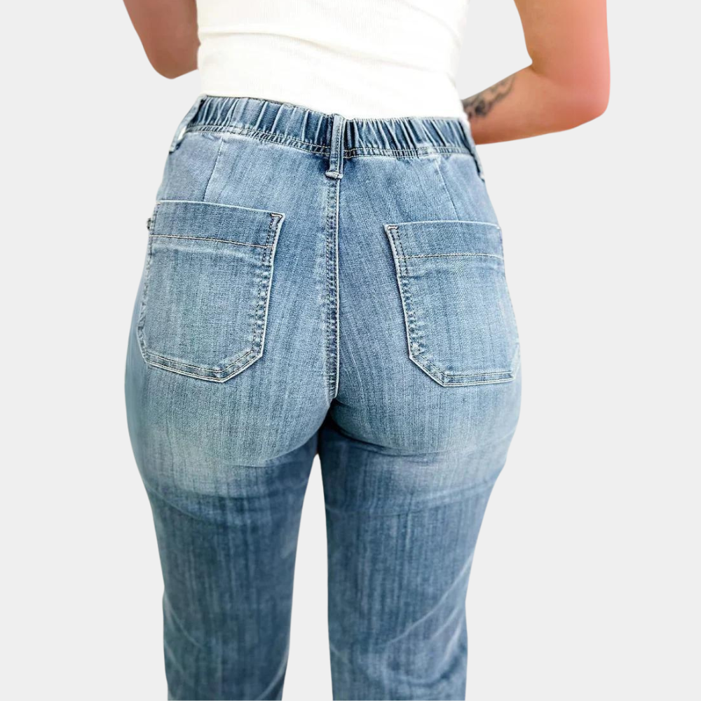 F.S. | Pants with high waist and drawstring for ladies