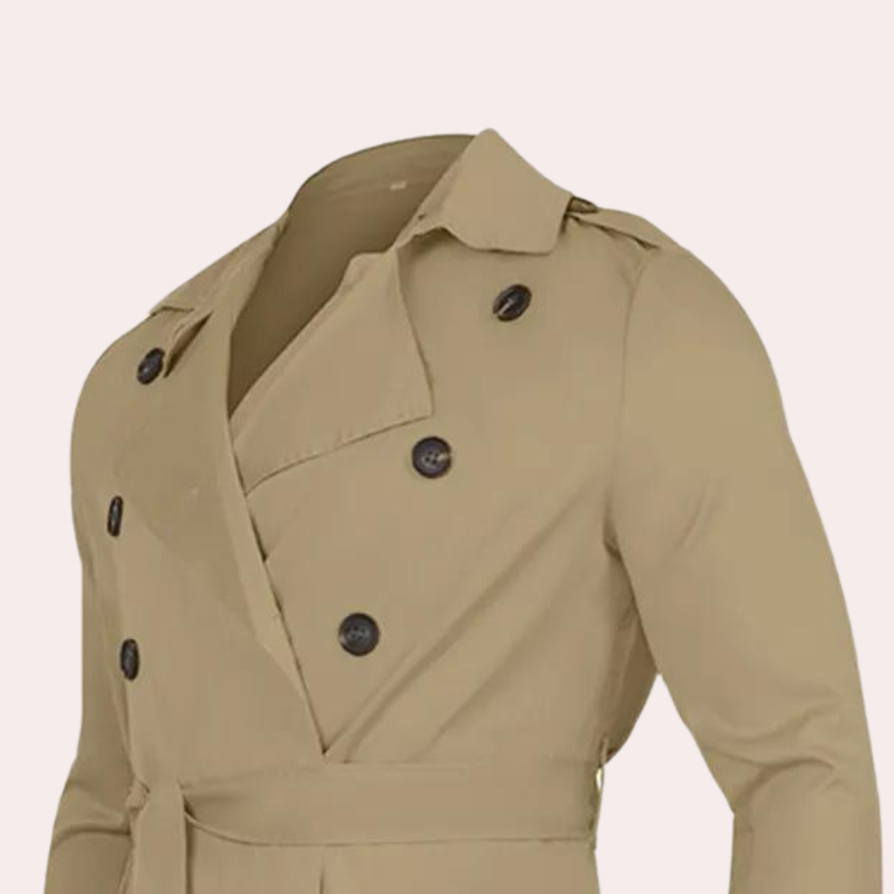 MILES | Casual Waterproof Trench Coat for Men