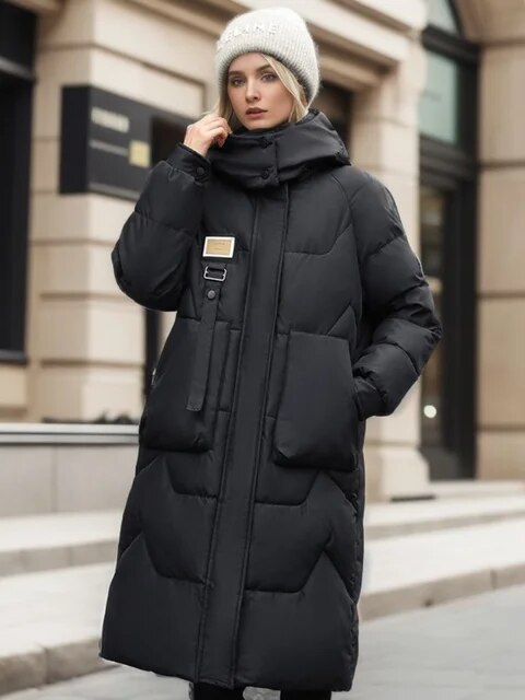 Quinn | Longer puff coat