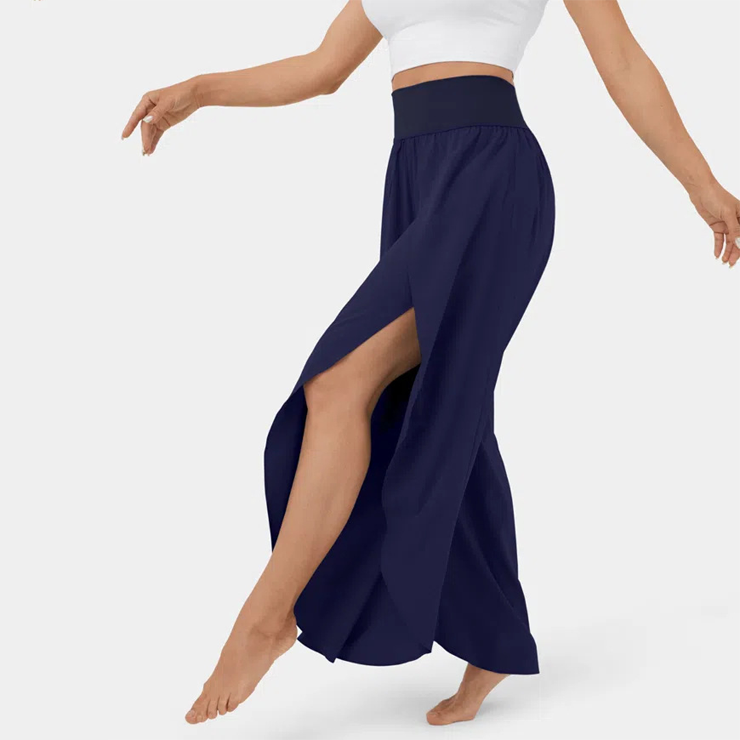 India - Flared Pants - Chic - High-Quality Fabric - Perfect for Casual Days