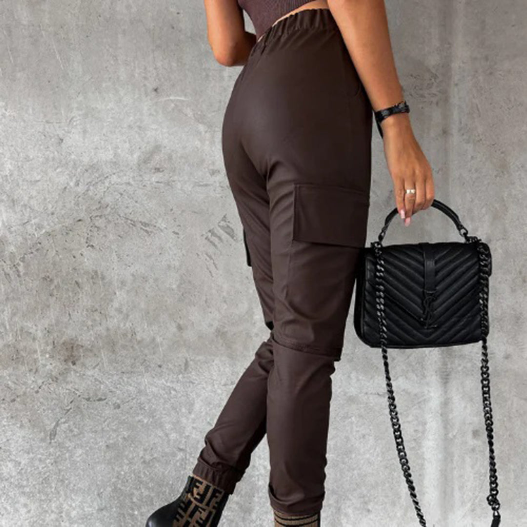 Elena - Leather Pants