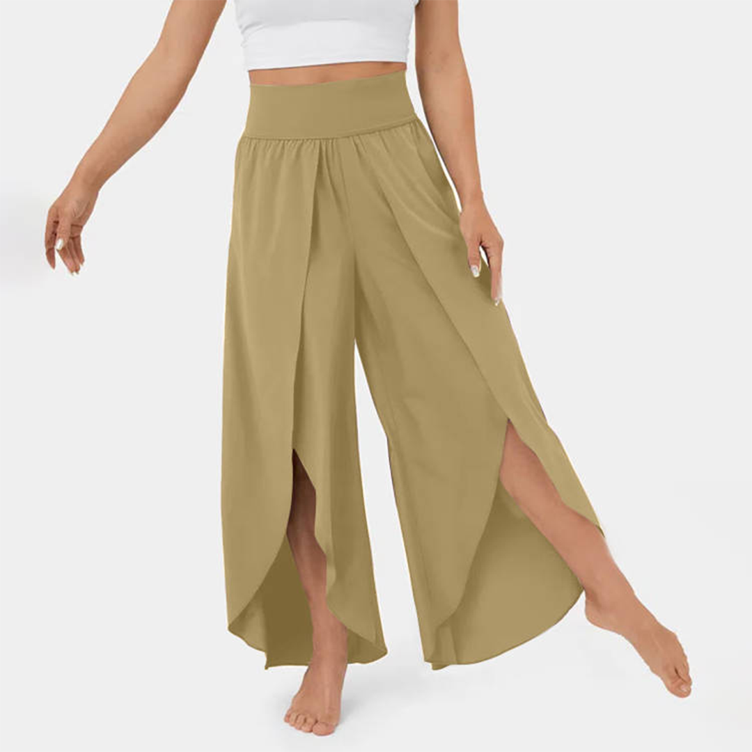 India - Flared Pants - Chic - High-Quality Fabric - Perfect for Casual Days