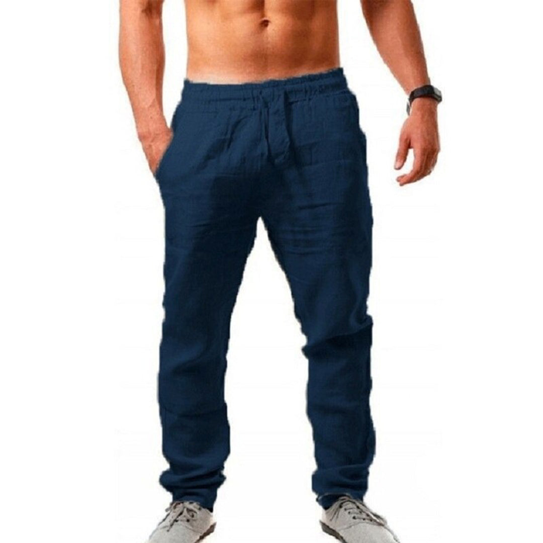 Kacper - Comfort Trousers - Casual - linen - Everyday Wear