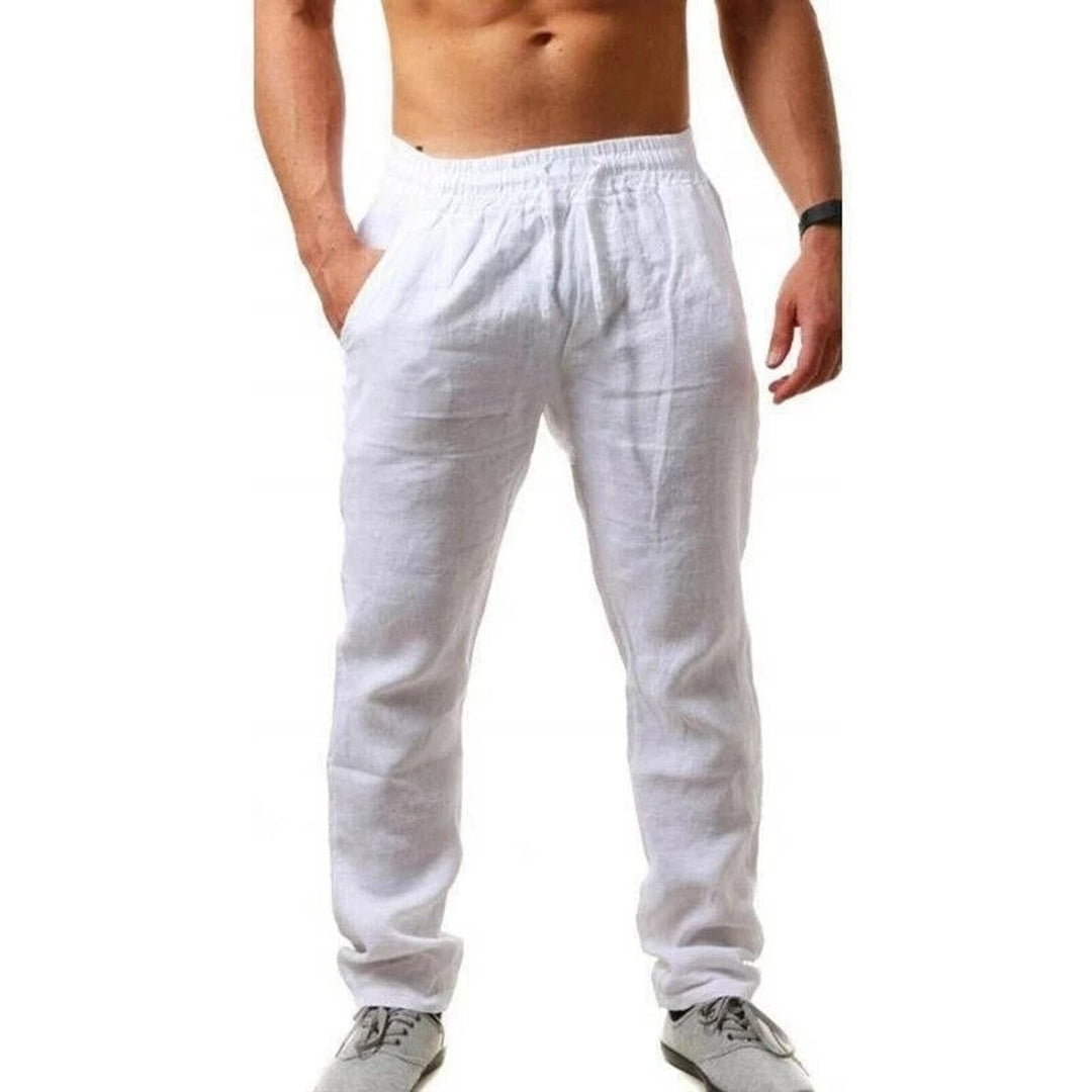 Kacper - Comfort Trousers - Casual - linen - Everyday Wear