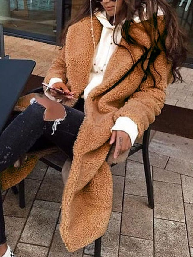 ChicPlush Teddy Coat for women
