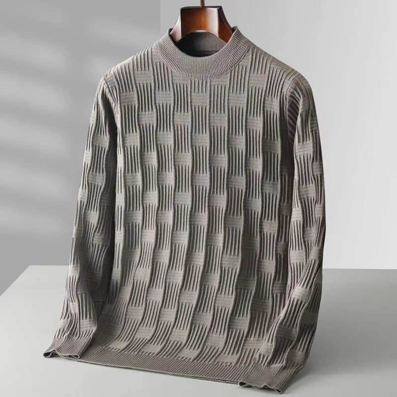 Knitted jumper in cashmere for men