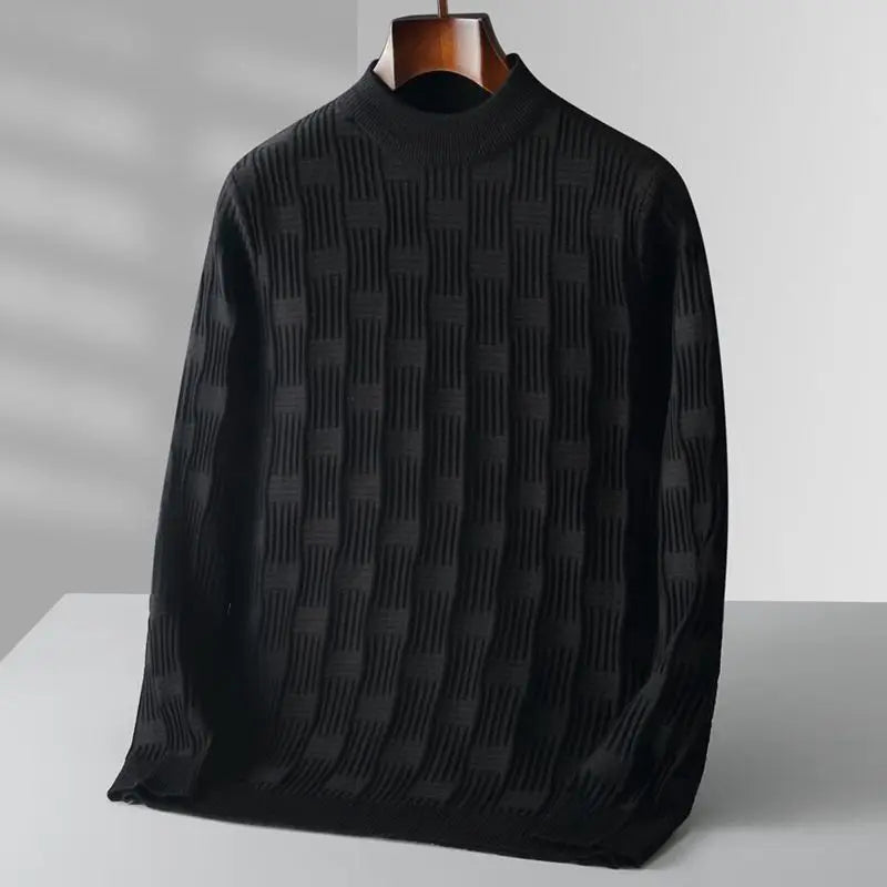 Knitted jumper in cashmere for men