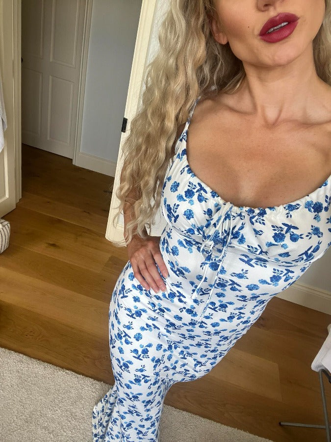 Mycea | Maxi dress with floral pattern
