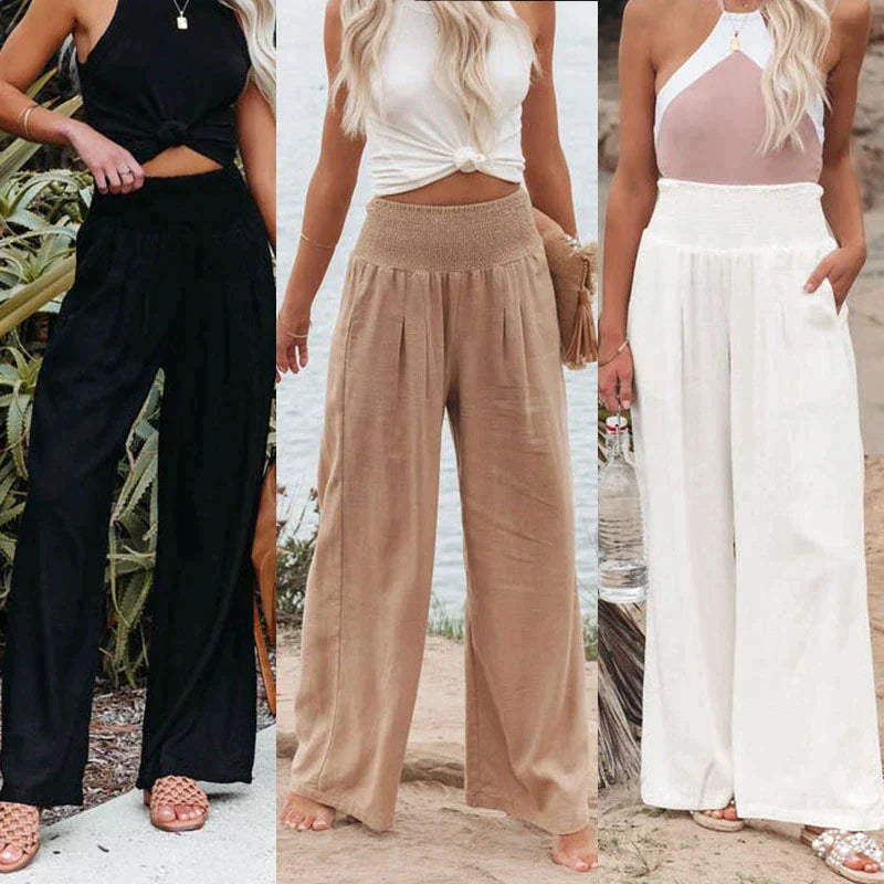 Arianwen - Wide Leg Pants - Casual - Modern Style - Ideal for Summer