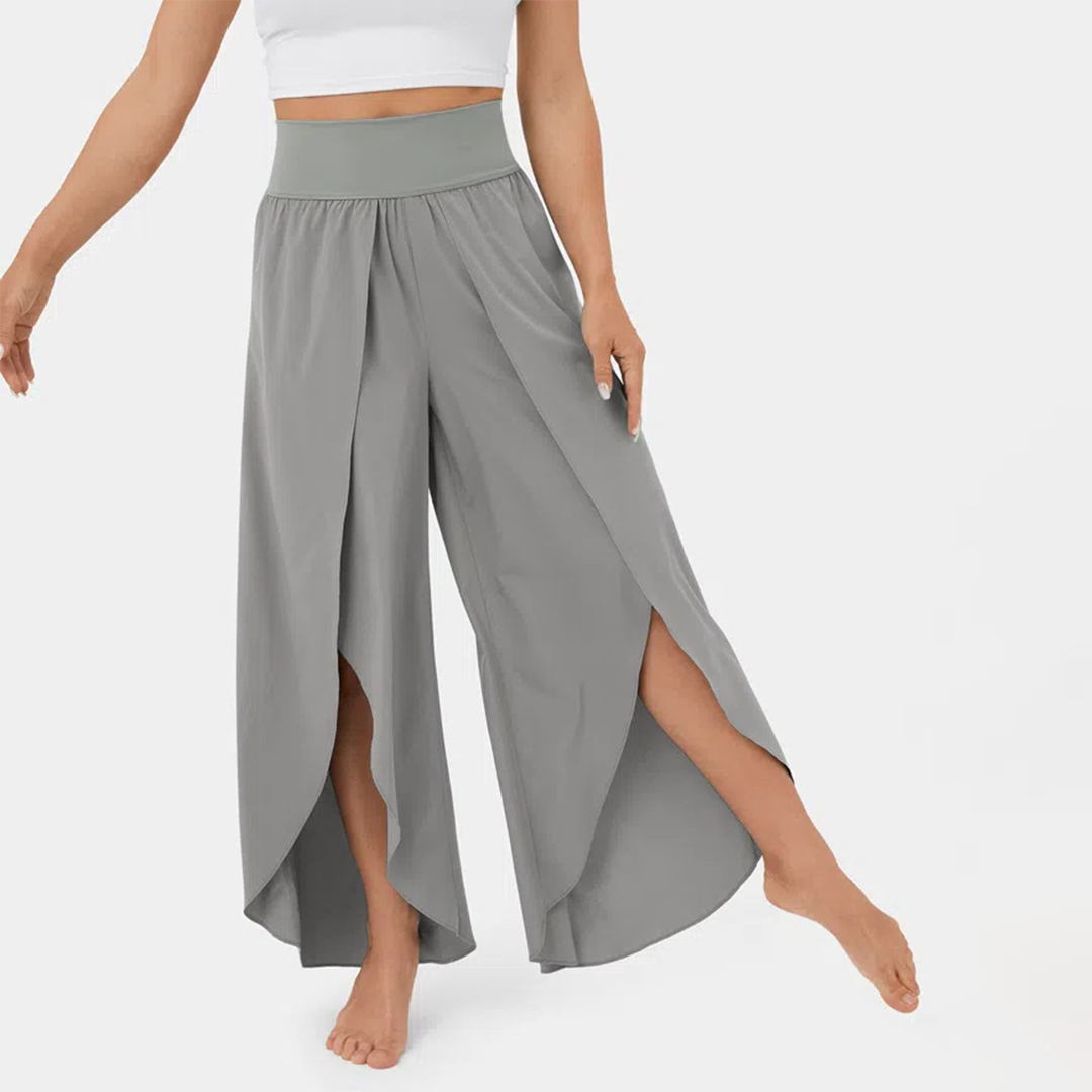 India - Flared Pants - Chic - High-Quality Fabric - Perfect for Casual Days