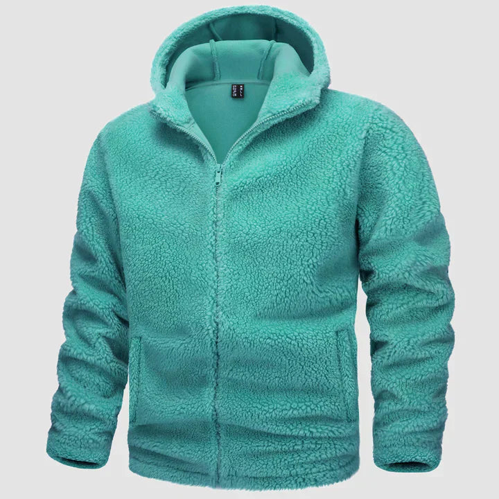 Men's fleece winter hoodie