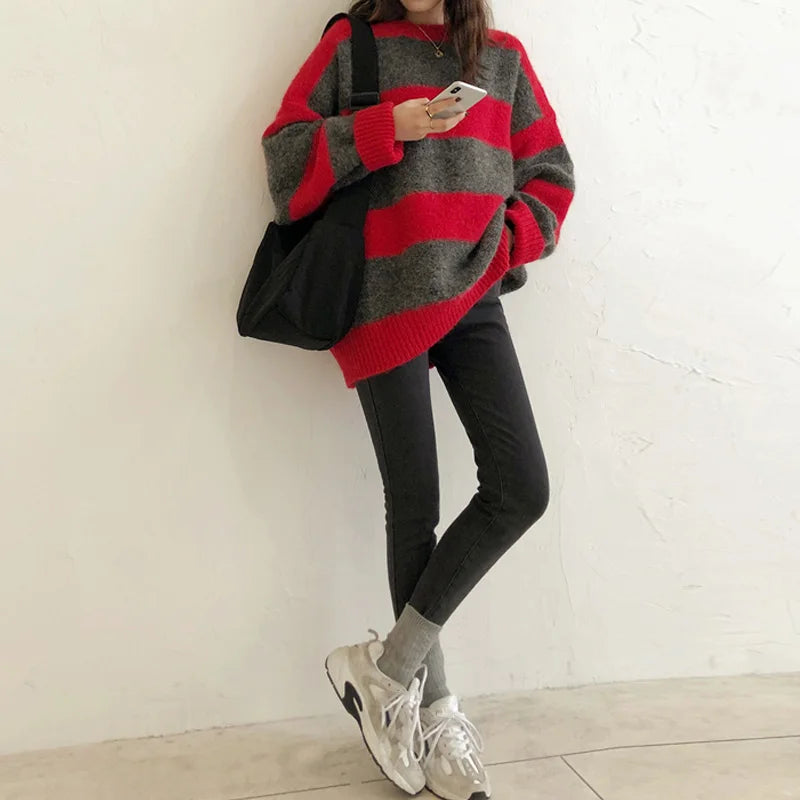 Carole– French Winter Sweater in Two Color Options
