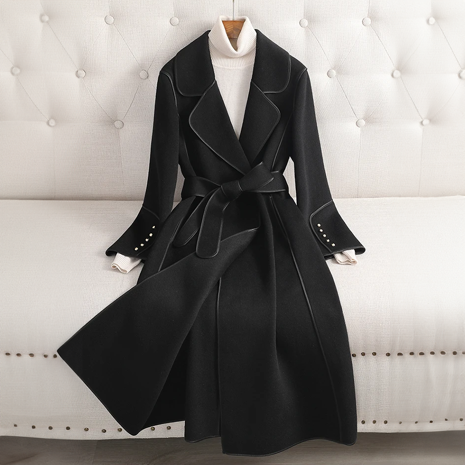Lexa - Popular Wool Trench Coat