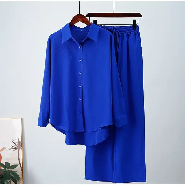 Anna - Two-Piece Wide Leg Set