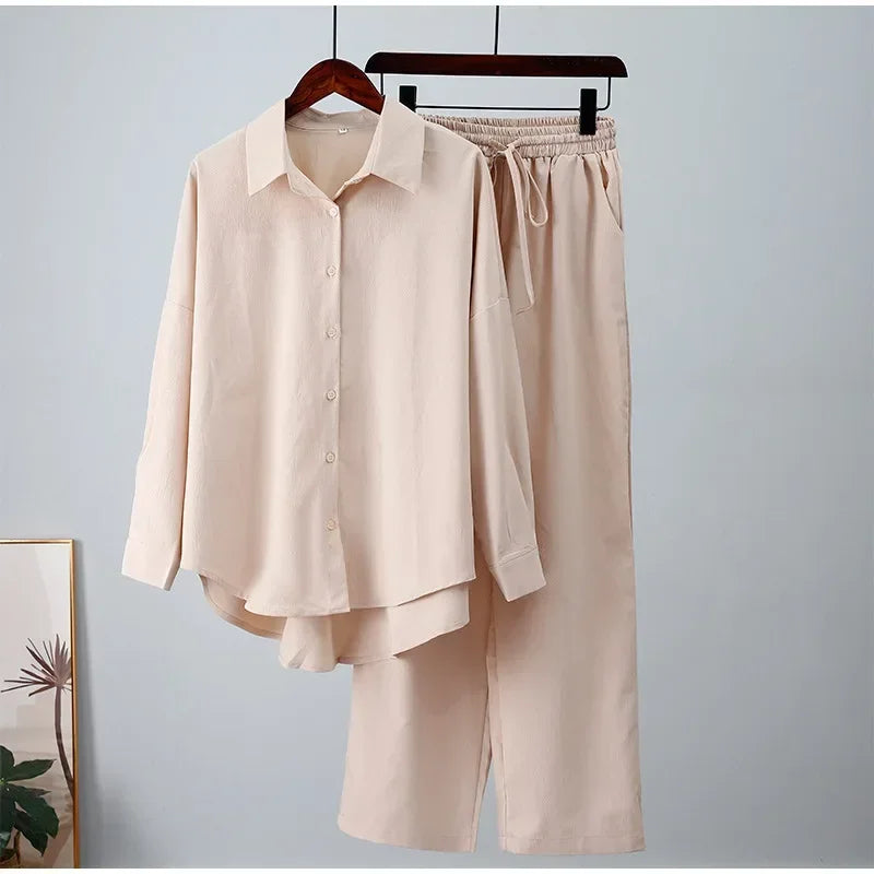 Anna - Two-Piece Wide Leg Set