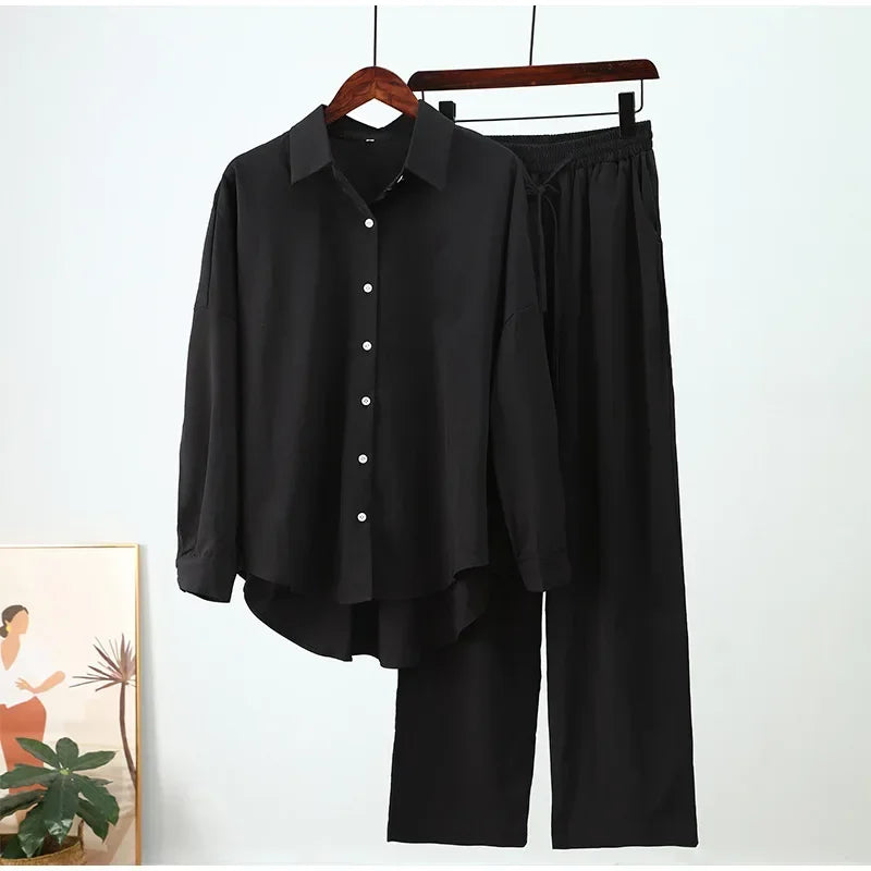 Anna - Two-Piece Wide Leg Set