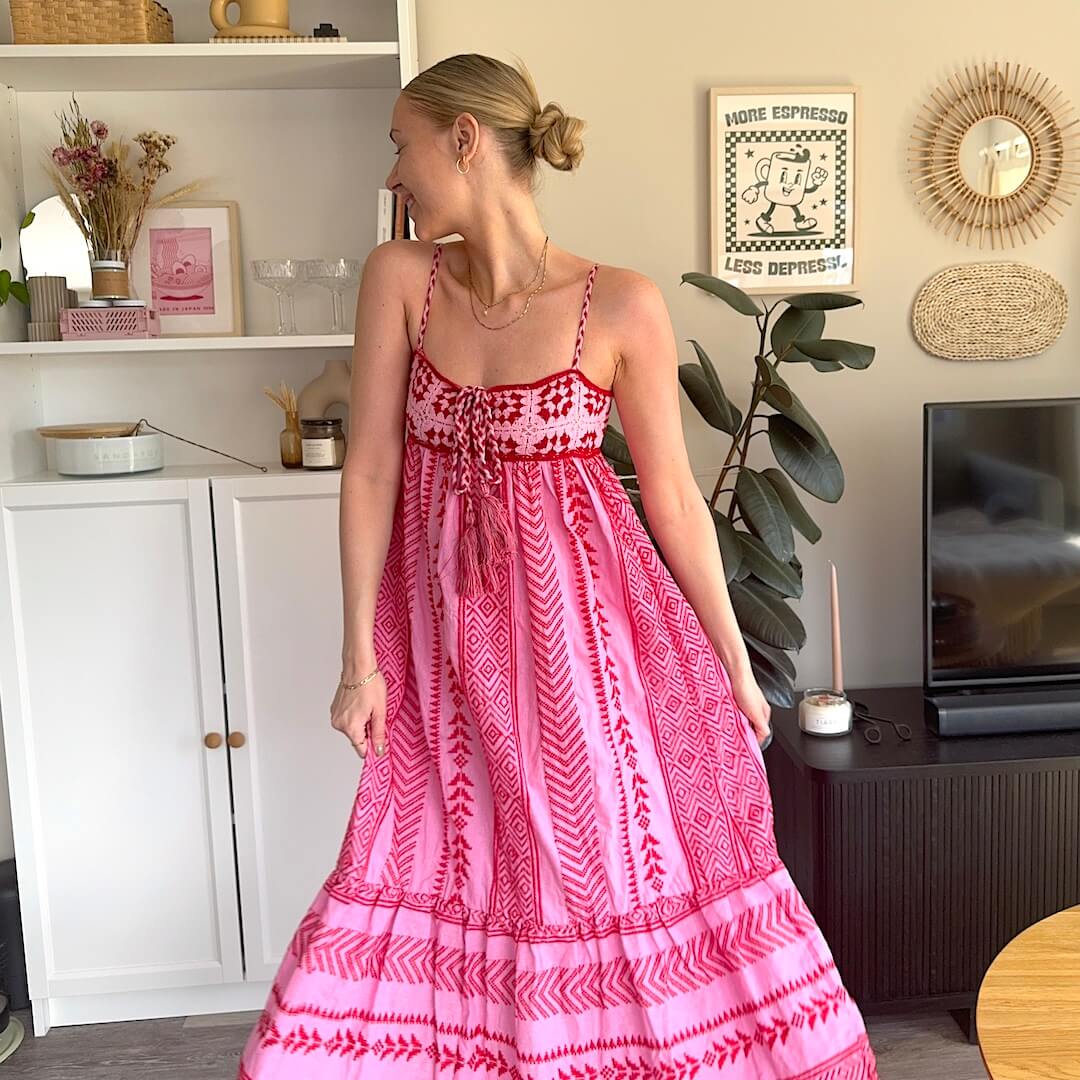 Dona | Knitted Maxi Summer Sundress
