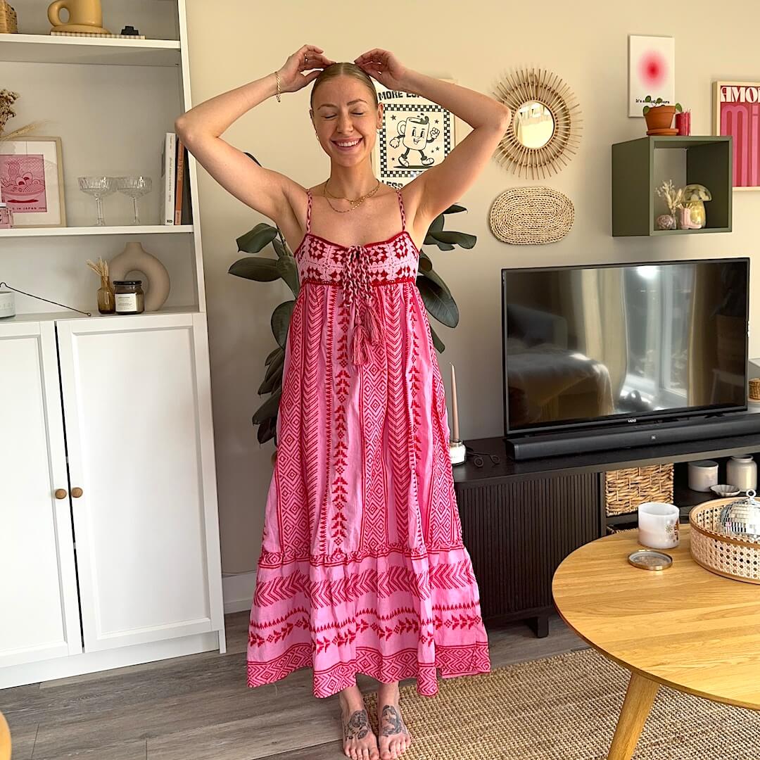 Dona | Knitted Maxi Summer Sundress