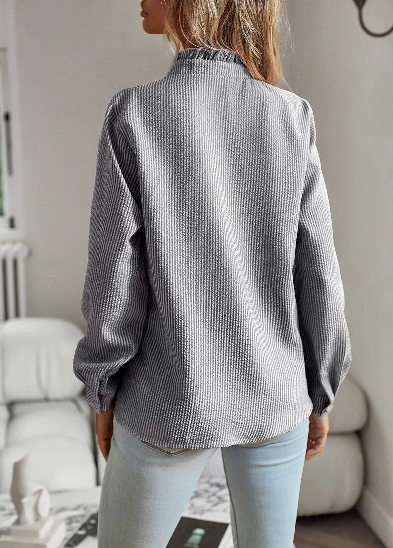 Lissanne | Elegant Long Sleeve Blouse