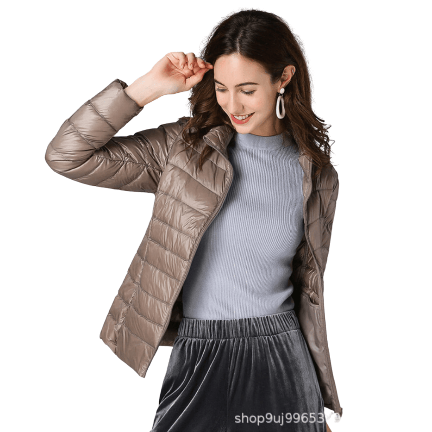 Waterproof ultralight women's jacket