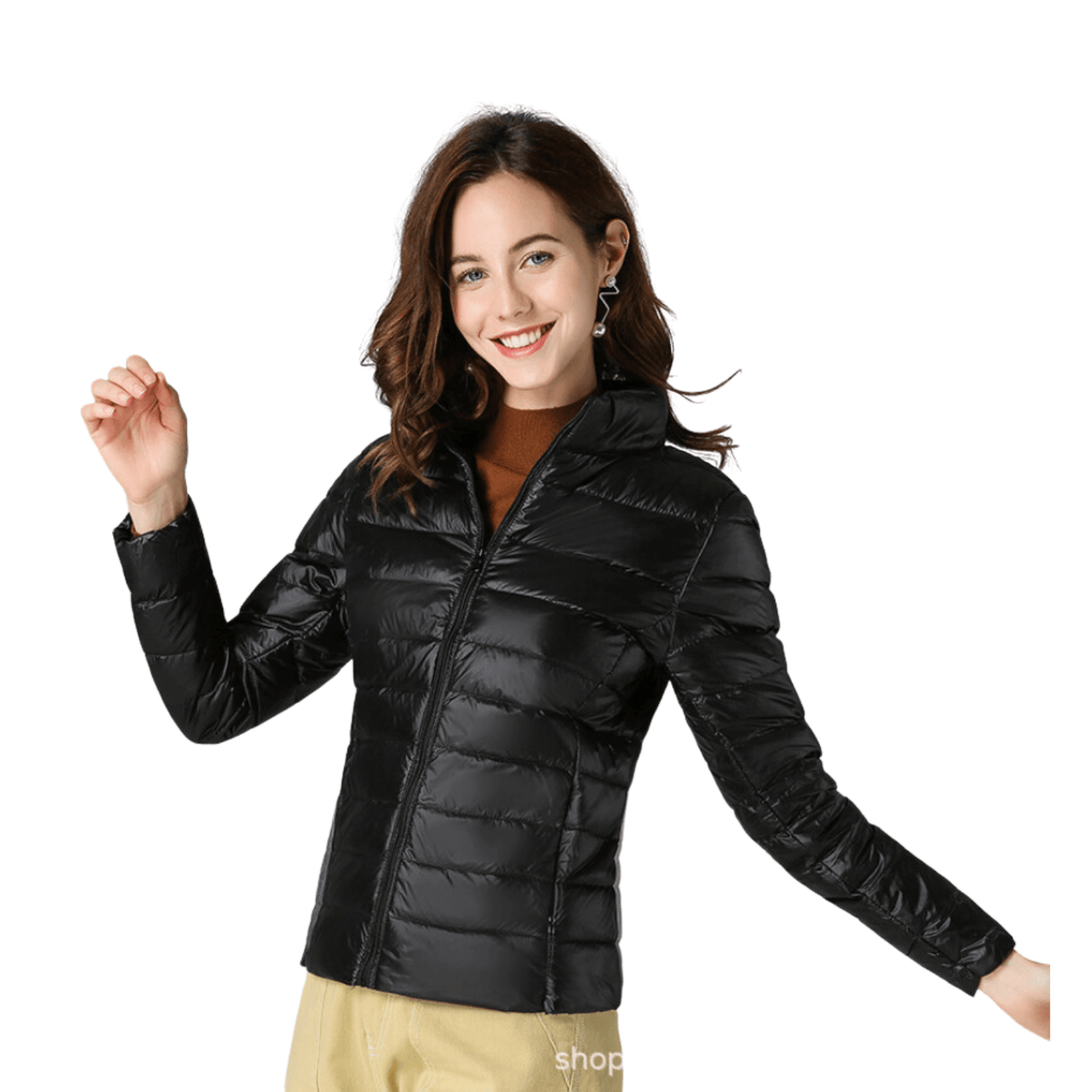 Waterproof ultralight women's jacket