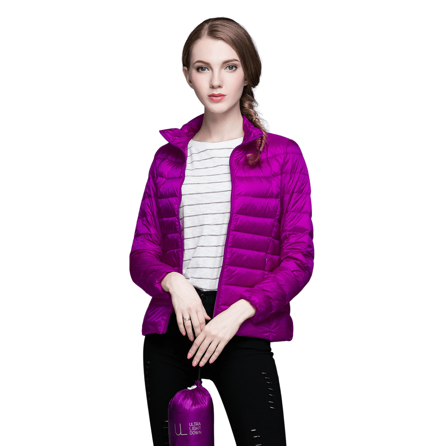 Waterproof ultralight women's jacket