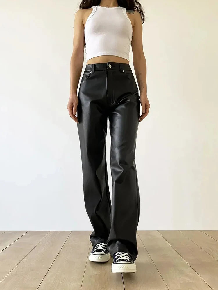 Riley - Vintage Leather Pants