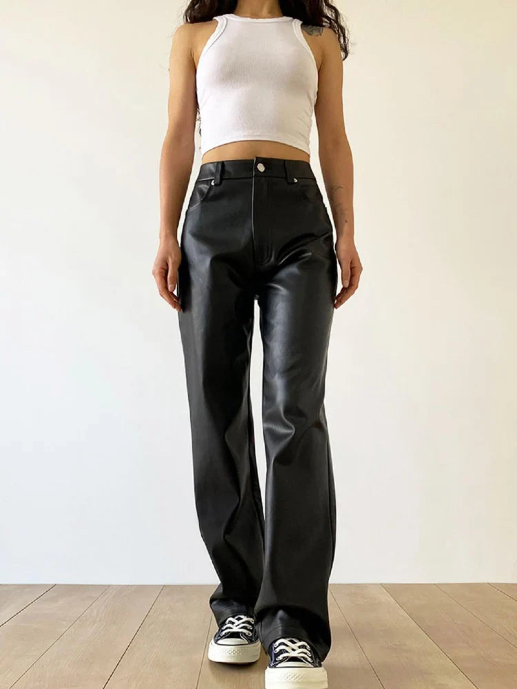 Riley - Vintage Leather Pants