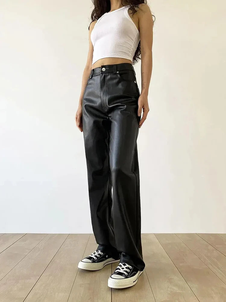 Riley - Vintage Leather Pants