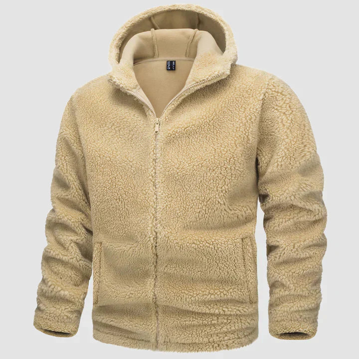 Men's fleece winter hoodie