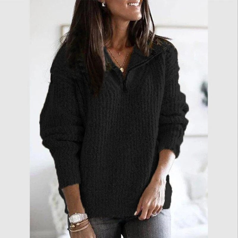 Vintage Knitted Sweater For Women