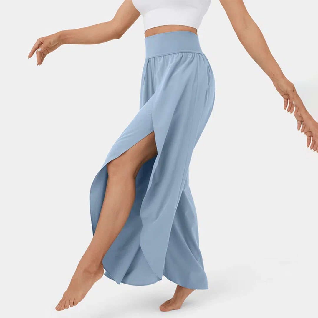 India - Flared Pants - Chic - High-Quality Fabric - Perfect for Casual Days