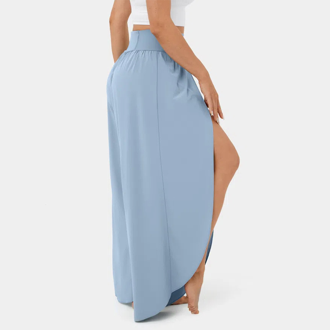 India - Flared Pants - Chic - High-Quality Fabric - Perfect for Casual Days