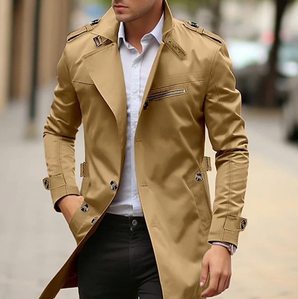 Stylish Waterproof Old Money Coat for Men