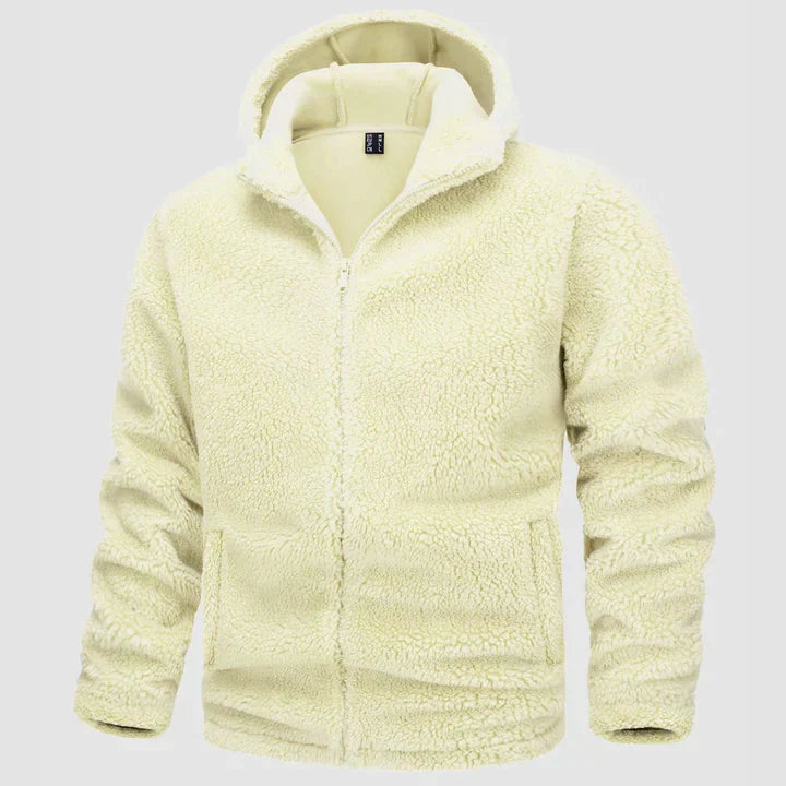 Men's fleece winter hoodie