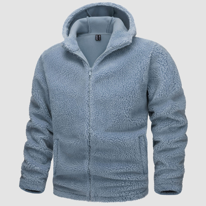 Men's fleece winter hoodie