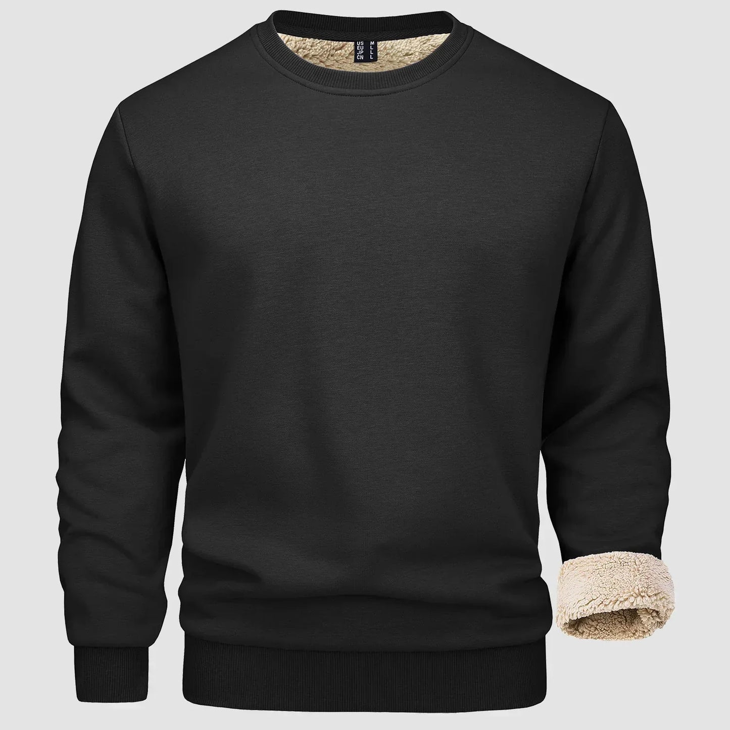 Men's e-lined fleece sweatshirt