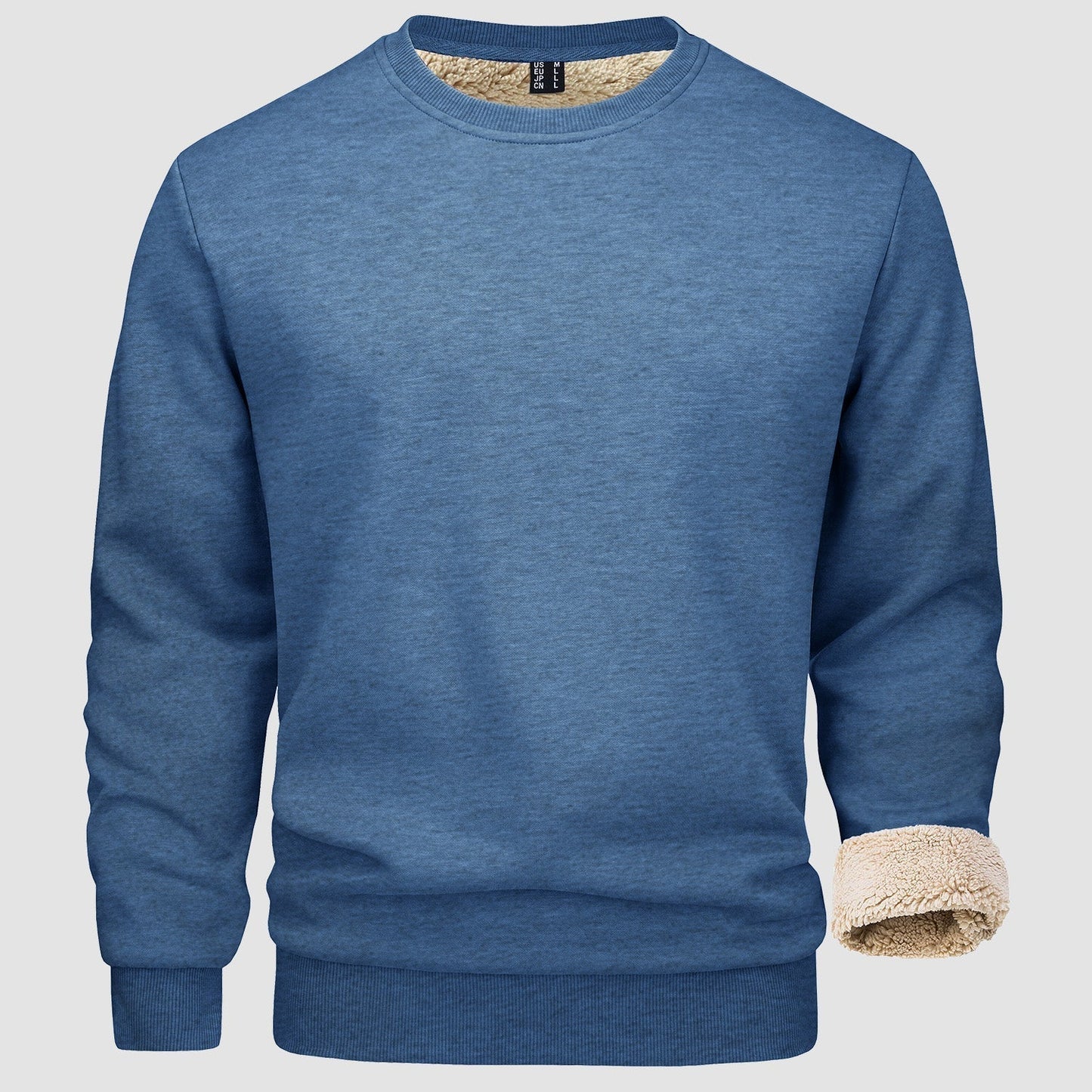 Men's e-lined fleece sweatshirt