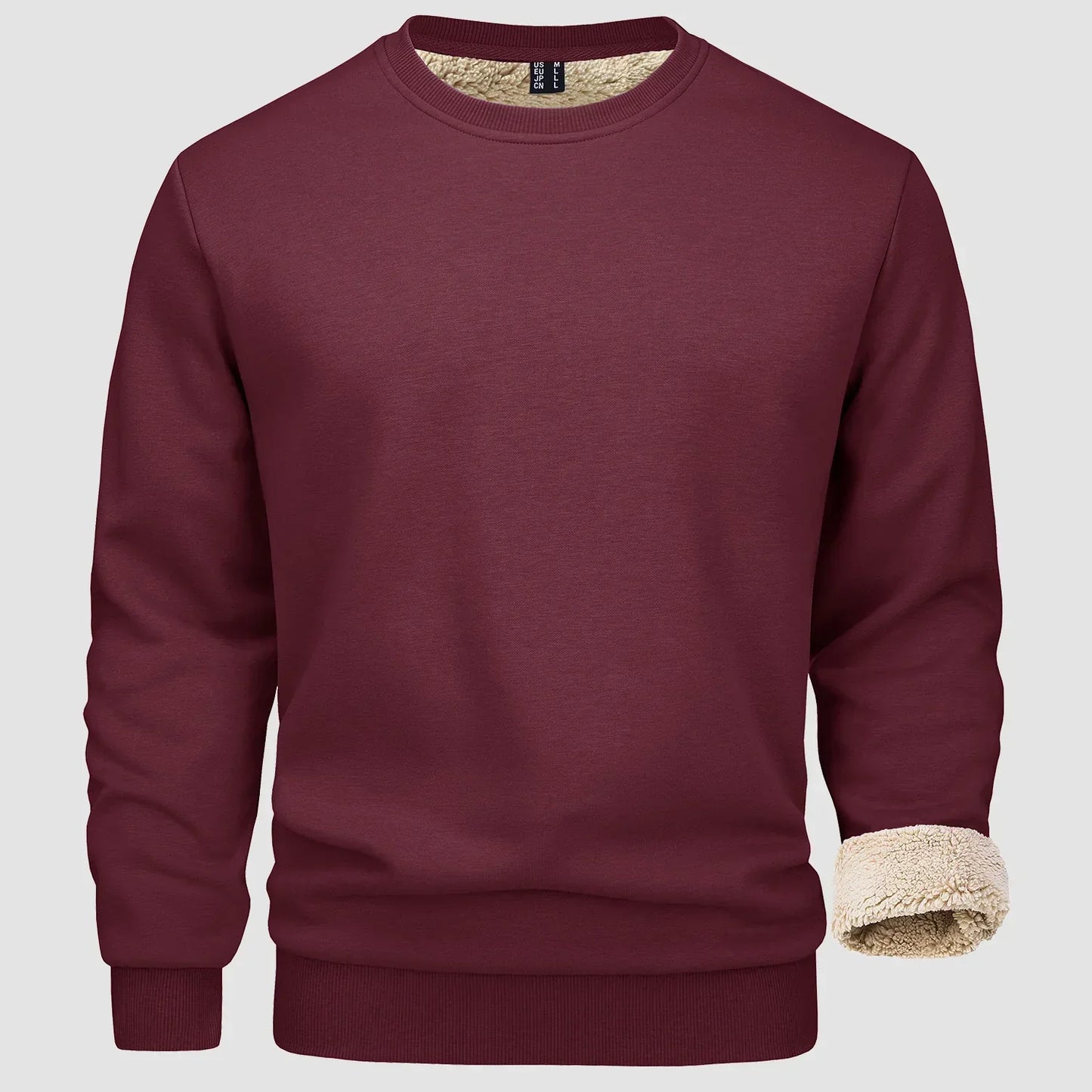 Men's e-lined fleece sweatshirt