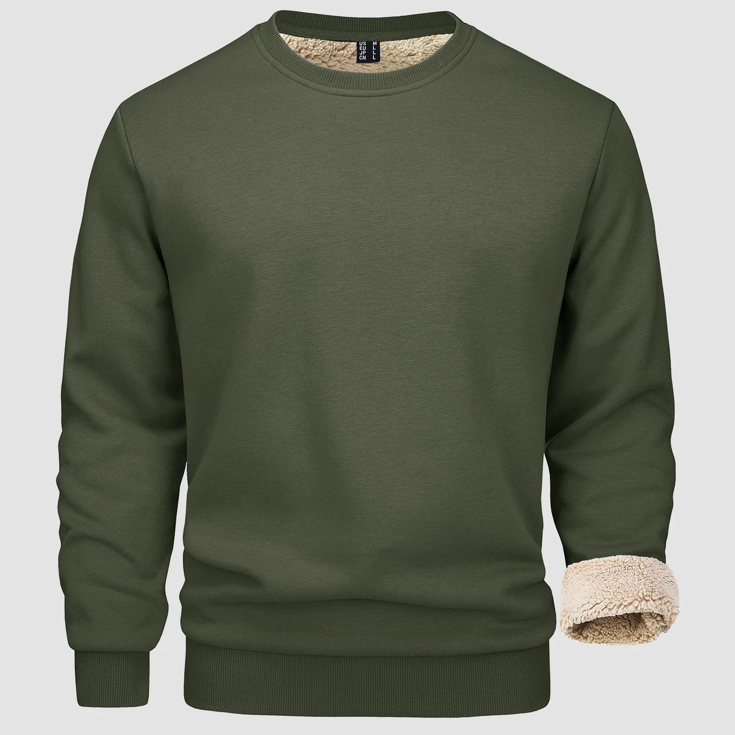 Men's e-lined fleece sweatshirt