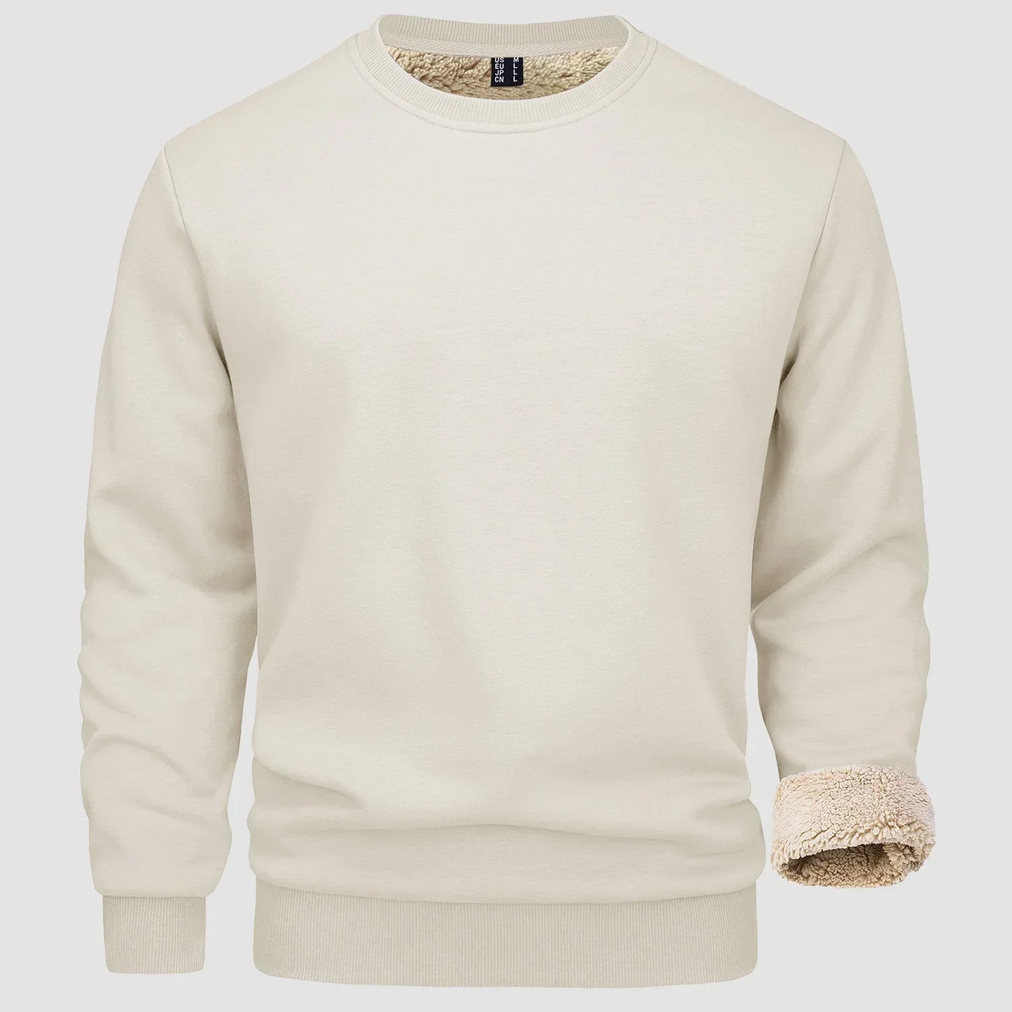 Men's e-lined fleece sweatshirt