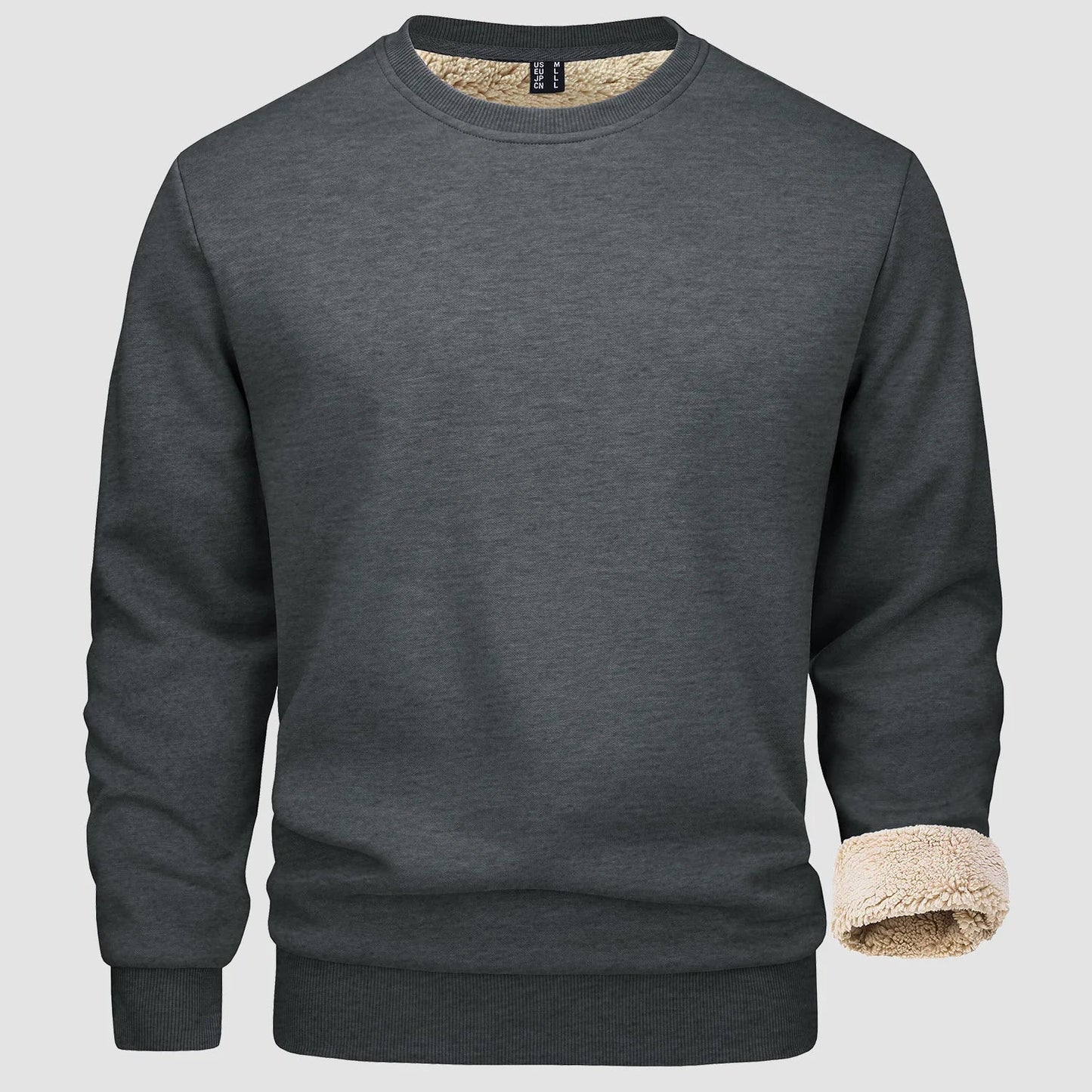 Men's e-lined fleece sweatshirt