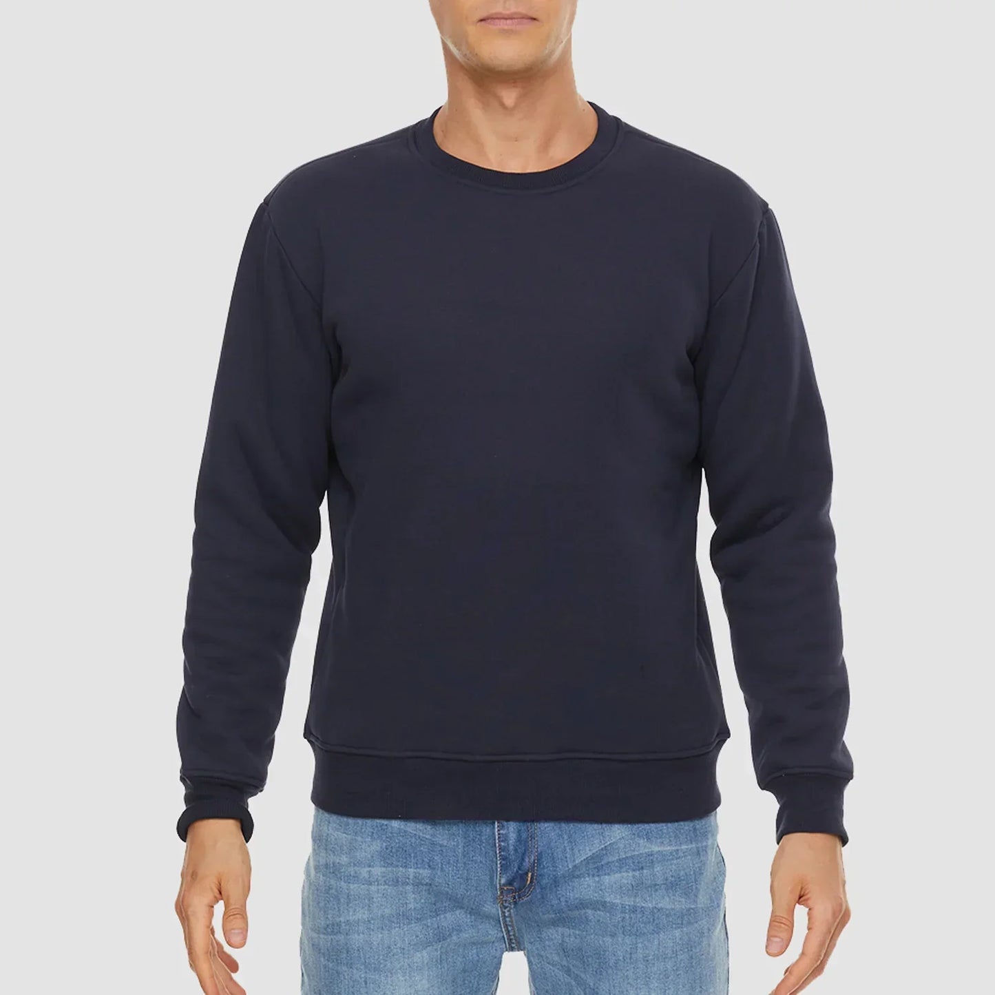 Men's e-lined fleece sweatshirt