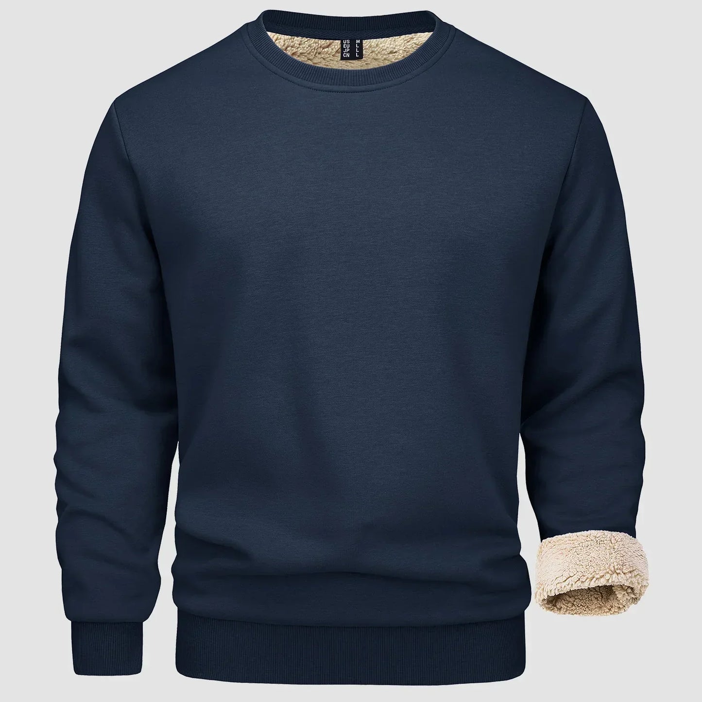 Men's e-lined fleece sweatshirt