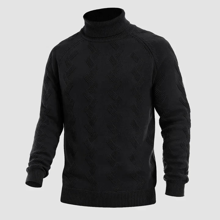 Men's turtleneck sweater