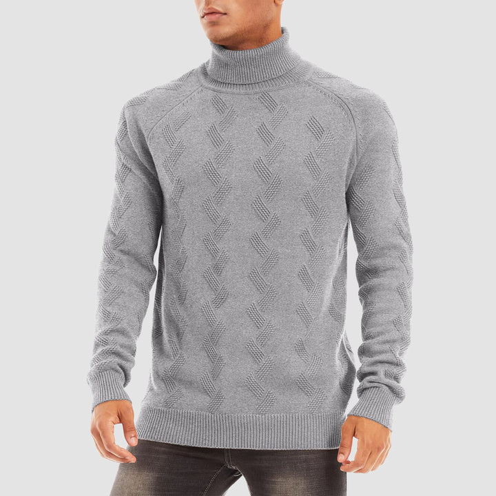 Men's turtleneck sweater