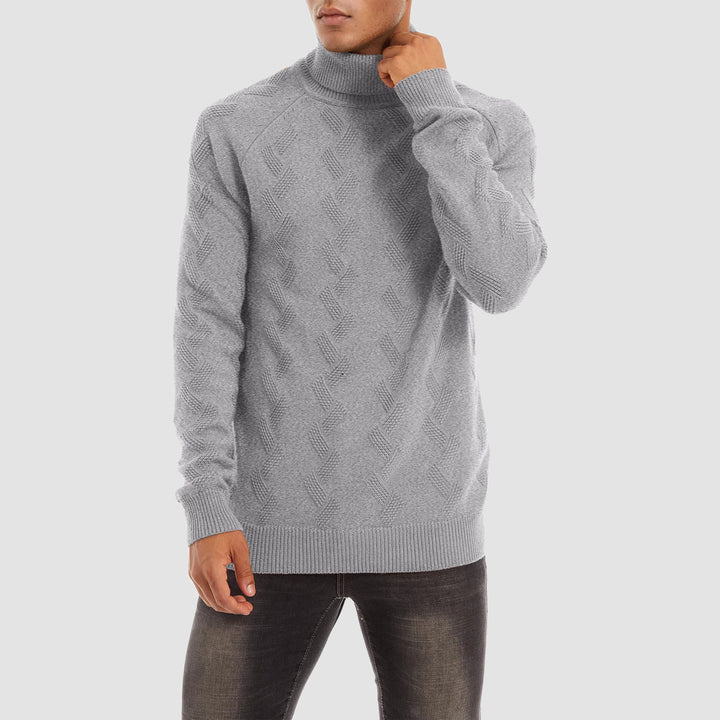 Men's turtleneck sweater