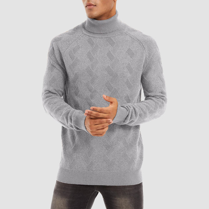 Men's turtleneck sweater
