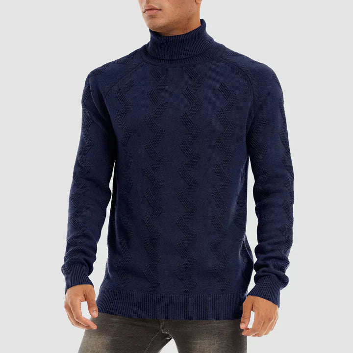 Men's turtleneck sweater