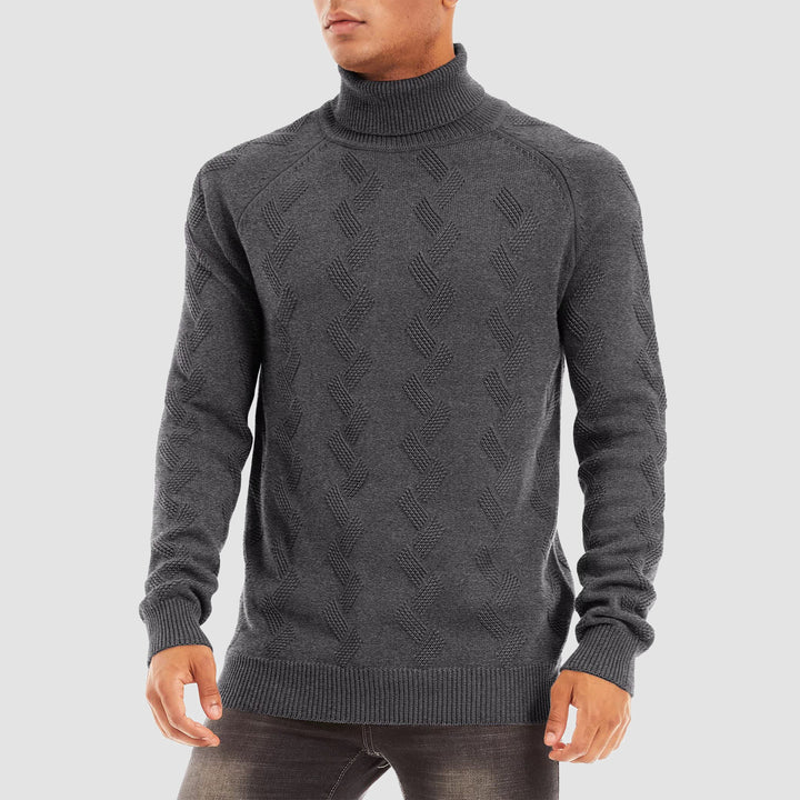 Men's turtleneck sweater